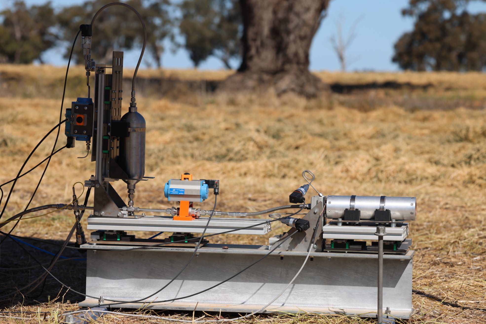 Test Stand Side View